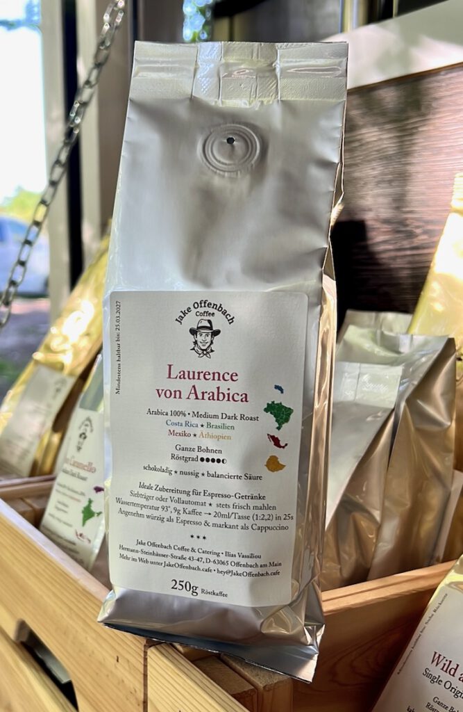 Jake Offenbach Espresso-Bohnen, Sorte »Laurence Von Arabica«
